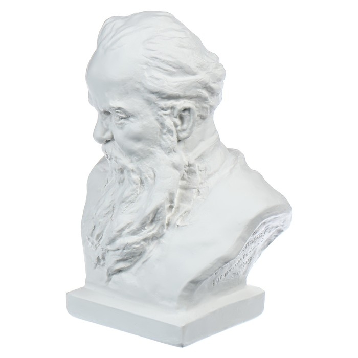 Гипсовая фигура известные люди: Бюст Бажова 19 х 13 х 9 см