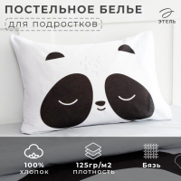 Постельное белье Этель 1,5 сп &laquo;Панда&raquo; 143х215 см, 150х214 см, 50х70 см -1 шт