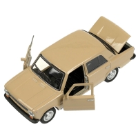 Машинка металлическая «ВАЗ-2101», ретро - модель «Копейка», открываются двери, багажник, инерция, 12 см, бежевый Машинка металлическая «ВАЗ-2101», ретро - модель «Копейка», открываются двери, багажник, инерция, 12 см, бежевый