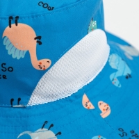 Панама детская MINAKU "Дино", цв, синий, р-р 54 Панама детская MINAKU "Дино", цв, синий, р-р 54