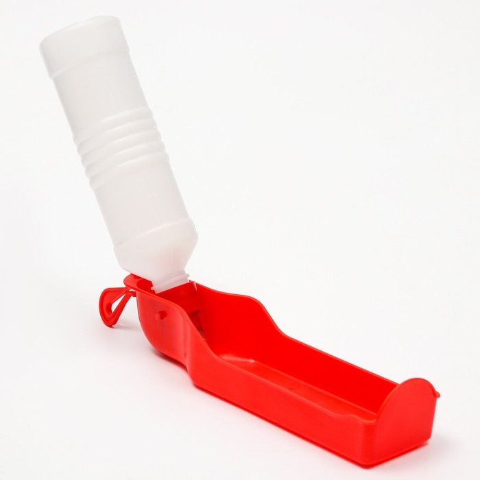 Поилка прогулочная 500 мл, красная Поилка прогулочная 500 мл, красная