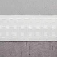 Штора портьерная Этель &laquo;Классика&raquo; цвет серый, на шторн.ленте 130х300 см,100% п/э