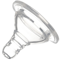 Соска на  бутылочку, антиколикова, от 6 мес., Baby 1, широкое горло,  быстрый поток, &Oslash;50 мм., 2 шт.