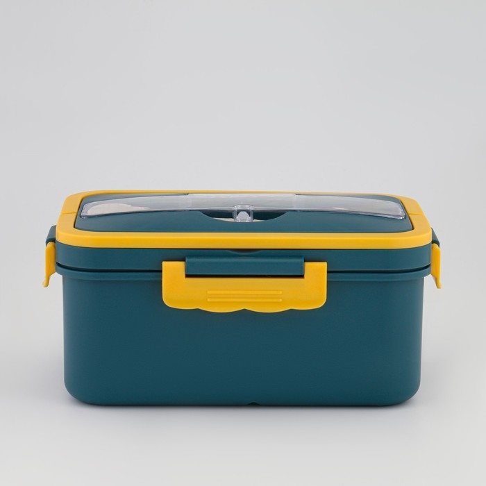 Ланч бокс с отделениями для еды, контейнер для еды, 1.3 л, 12 х 8.6 х 20 см Ланч бокс с отделениями для еды, контейнер для еды, 1.3 л, 12 х 8.6 х 20 см