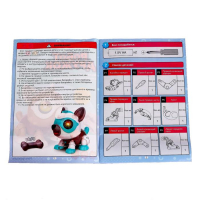 Электронный конструктор «Робот Дружок», цвет коричневый Электронный конструктор «Робот Дружок», цвет коричневый