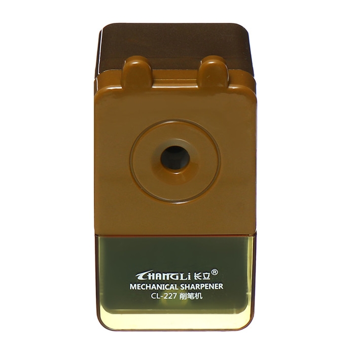 Точилка механическая с контейнером Классика Золото Точилка механическая с контейнером Классика Золото