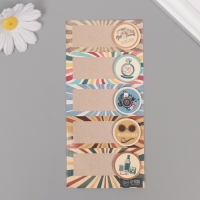 Наклейка с объёмным элементом "Ретро" 7х15,2 см Наклейка с объёмным элементом "Ретро" 7х15,2 см