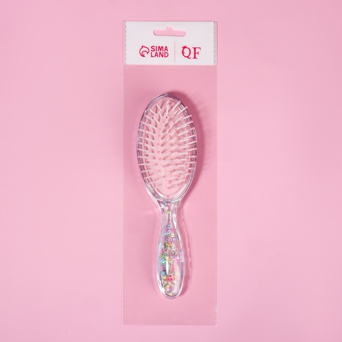 Расчёска-шейкер &laquo;Ice cream&raquo;, 5 &times; 18 см, рисунок МИКС