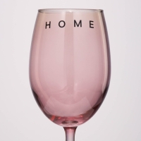 Бокал для вина «Home», 360 мл, розовый Бокал для вина «Home», 360 мл, розовый