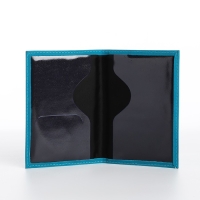 Обложка для паспорта, цвет бирюзовый Обложка для паспорта, цвет бирюзовый