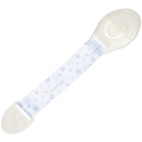 Блокиратор для дверей и ящиков, универсальный, тканевый, 22 см, цвет белый, рисунок, Крошка Я Блокиратор для дверей и ящиков, универсальный, тканевый, 22 см, цвет белый, рисунок, Крошка Я