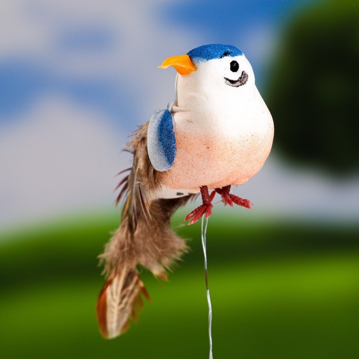 Штекер Штекер "Птичка Невеличка" 3х3см, длина 14см