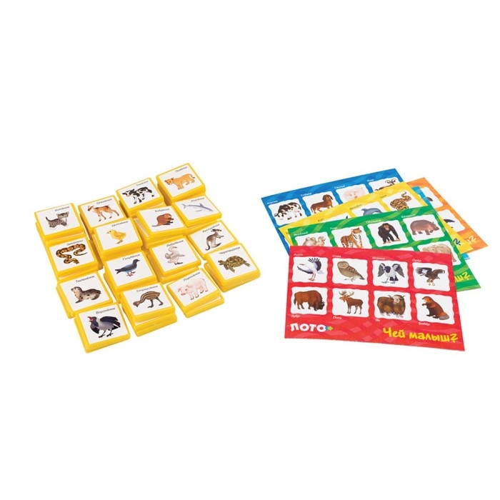 Лото &laquo;Чей малыш?&raquo;