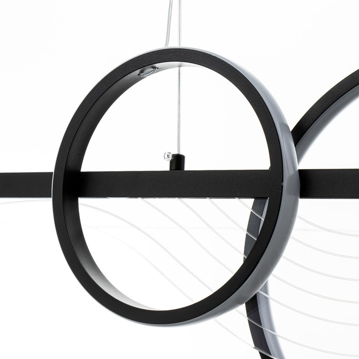 Светильник Светильник "Фьюжн" LED 110Вт 3000-6000К черный 100х12х28см