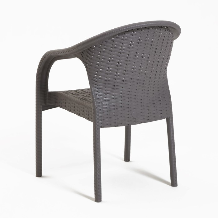 Кресло садовое "Феодосия" 64 х 58,5 х 84 см, серый