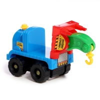 Набор машин «Весёлая стройка», инерционные, в наборе 4 шт., цвет МИКС Набор машин «Весёлая стройка», инерционные, в наборе 4 шт., цвет МИКС