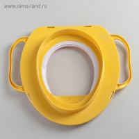 Сиденье для унитаза детское с ручками Доляна &laquo;Зверюшки&raquo;, 30&times;36 см