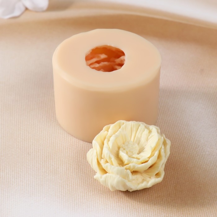 Молд силиконовый Молд силиконовый "Цветок №4" Силикон 3х5х4,5 см