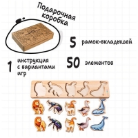 Рамки-вкладыши &laquo;Мои первые звукоподражания и слова&raquo;, набор