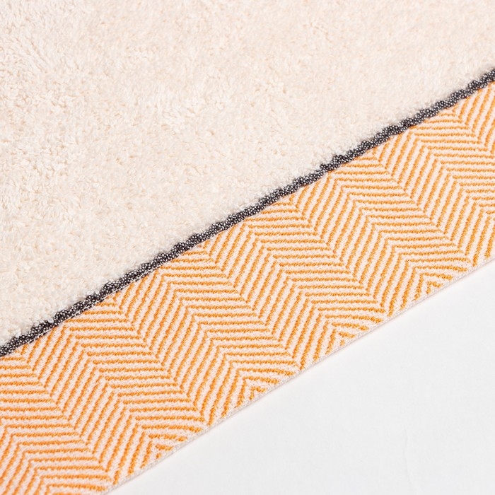 Полотенце махровое Love Life &laquo;Бриз&raquo; 70х120 см, оранжевый, 100% хл, 500 гр/м2