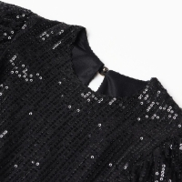 Платье нарядное для девочки KAFTAN размер 36 (134-140 см), черный