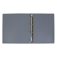 Папка на 4 кольцах А4, Calligrata, 25 мм, 500 мкм, серая Папка на 4 кольцах А4, Calligrata, 25 мм, 500 мкм, серая