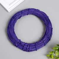 Кольцо ротанг для изготовления ловца снов "Фиолетовый" d=15 см Кольцо ротанг для изготовления ловца снов "Фиолетовый" d=15 см