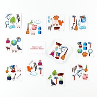 Набор карточек &laquo;Лого-доббль. Звук Л&raquo;