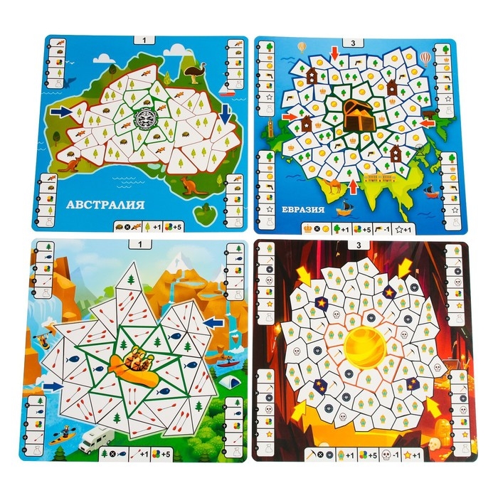 Настольная игра &laquo;Битва за цвет&raquo;, 2-4 игрока, 8+