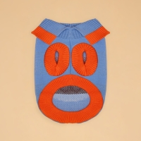 Свитер "Зайка", XS (ДС 17, ОШ 17, ОГ 23-37 см)