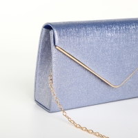 Сумка-клатч на магните, цвет синий Сумка-клатч на магните, цвет синий