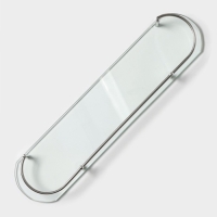 Полка для ванной комнаты, 50×12×4 см, металл, стекло Полка для ванной комнаты, 50×12×4 см, металл, стекло