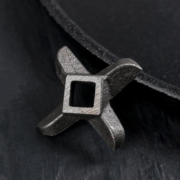 Нож для мясорубки А-5 Доляна, центральное отверстие 1&times;1 см