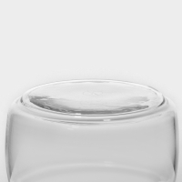 Банка для сыпучих продуктов стеклянная Cesni, 420 мл, цвет прозрачный