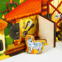 Бизиборд &laquo;Деревенский двор&raquo;, 8 замков