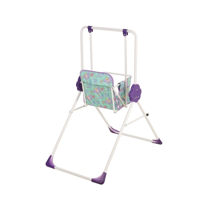 Качели детские напольные &laquo;Малыш. Фея&raquo;, цвет фиолетовый