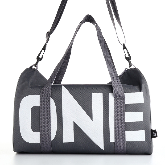 Сумка спортивная женская, TEXTURA, маленький размер, цвет серый Сумка спортивная женская, TEXTURA, маленький размер, цвет серый