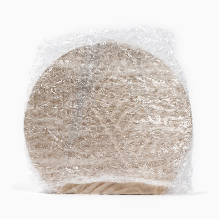 Ваза для цветов декоративная &laquo;Лист&raquo;, бежевая, 19,5 х 20,7 х 3 см