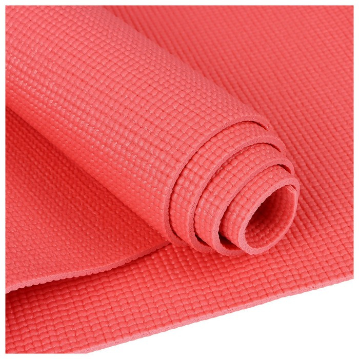Коврик для йоги Sangh, 173&times;61&times;0,5 см, цвет розовый