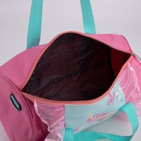 Сумка детская спортивная для девочки &laquo;Единорог в цветах&raquo;, 40 х 20 х 20см