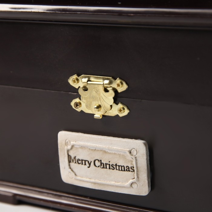 Светодиодная фигура «Дед Мороз на поезде» 31.5 × 18 × 18 см, полистоун, батарейки ААх3 (не в комплекте), USB, свечение тёплое белое Светодиодная фигура «Дед Мороз на поезде» 31.5 × 18 × 18 см, полистоун, батарейки ААх3 (не в комплекте), USB, свечение тёплое белое