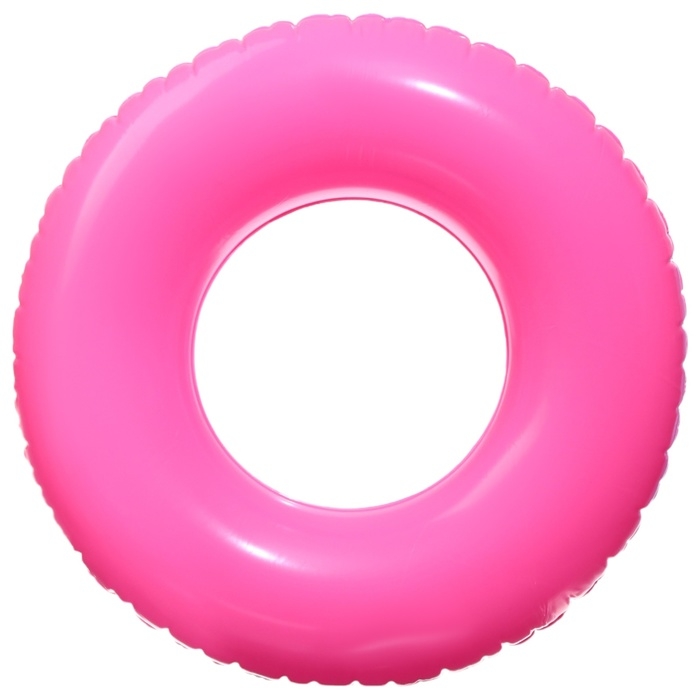 Круг надувной &laquo;Минни Маус&raquo;, для плавания 55 см., детский, цвет розовый