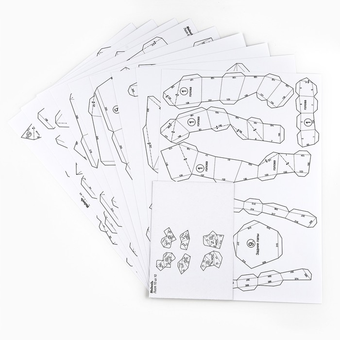 Новогодний набор для создания полигональной фигуры &laquo;Новый год: Медведь&raquo;