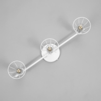 Светильник "Бостон" 3х60Вт Е14 белый/хром Светильник "Бостон" 3х60Вт Е14 белый/хром