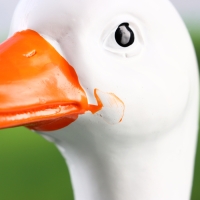 Садовая фигура "Гусыня" 23х14х27см /// Садовая фигура "Гусыня" 23х14х27см ///