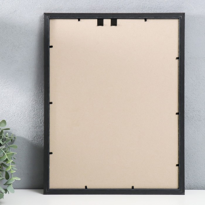 Фоторамка пластик Фоторамка пластик "Офис 8" 30х40 см, карельская берёза