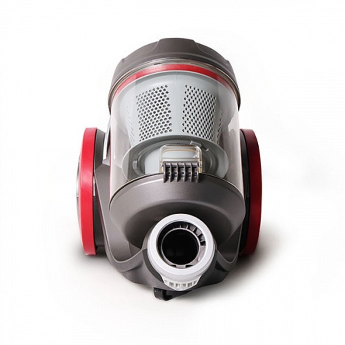 Пылесос BQ VC1606C, 1600/420 Вт, 3 л, серо-красный Пылесос BQ VC1606C, 1600/420 Вт, 3 л, серо-красный