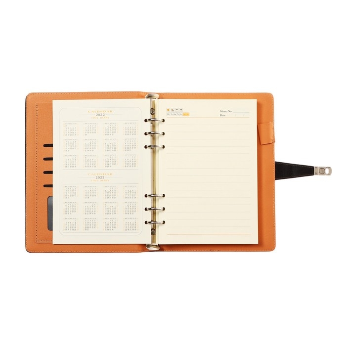 Органайзер на кольцах, формат А5, 90 листов, линия, с хлястиком, обложка кожзам МИКС Органайзер на кольцах, формат А5, 90 листов, линия, с хлястиком, обложка кожзам МИКС