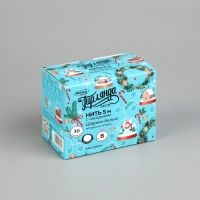 Гирлянда «Нить» 5 м с насадками «Шарики белые», IP20, прозрачная нить, 30 LED, свечение белое, 8 режимов, 220 В Гирлянда «Нить» 5 м с насадками «Шарики белые», IP20, прозрачная нить, 30 LED, свечение белое, 8 режимов, 220 В