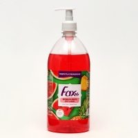 Жидкое мыло "Fax" Арбуз & Ананас, 1000 мл Жидкое мыло "Fax" Арбуз & Ананас, 1000 мл